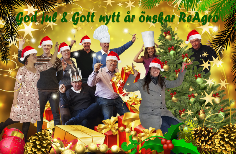 God jul & Gott nytt år önskar vi på ReAgro!