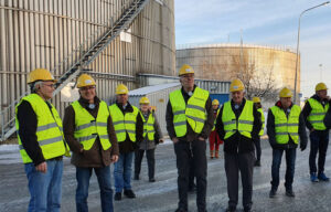 ReAgro besöker Uppsala Vattens biogasanläggning.